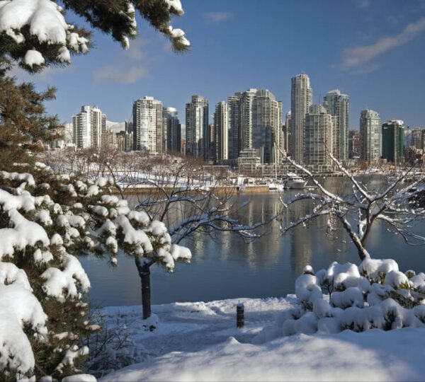 Winter in vancouver