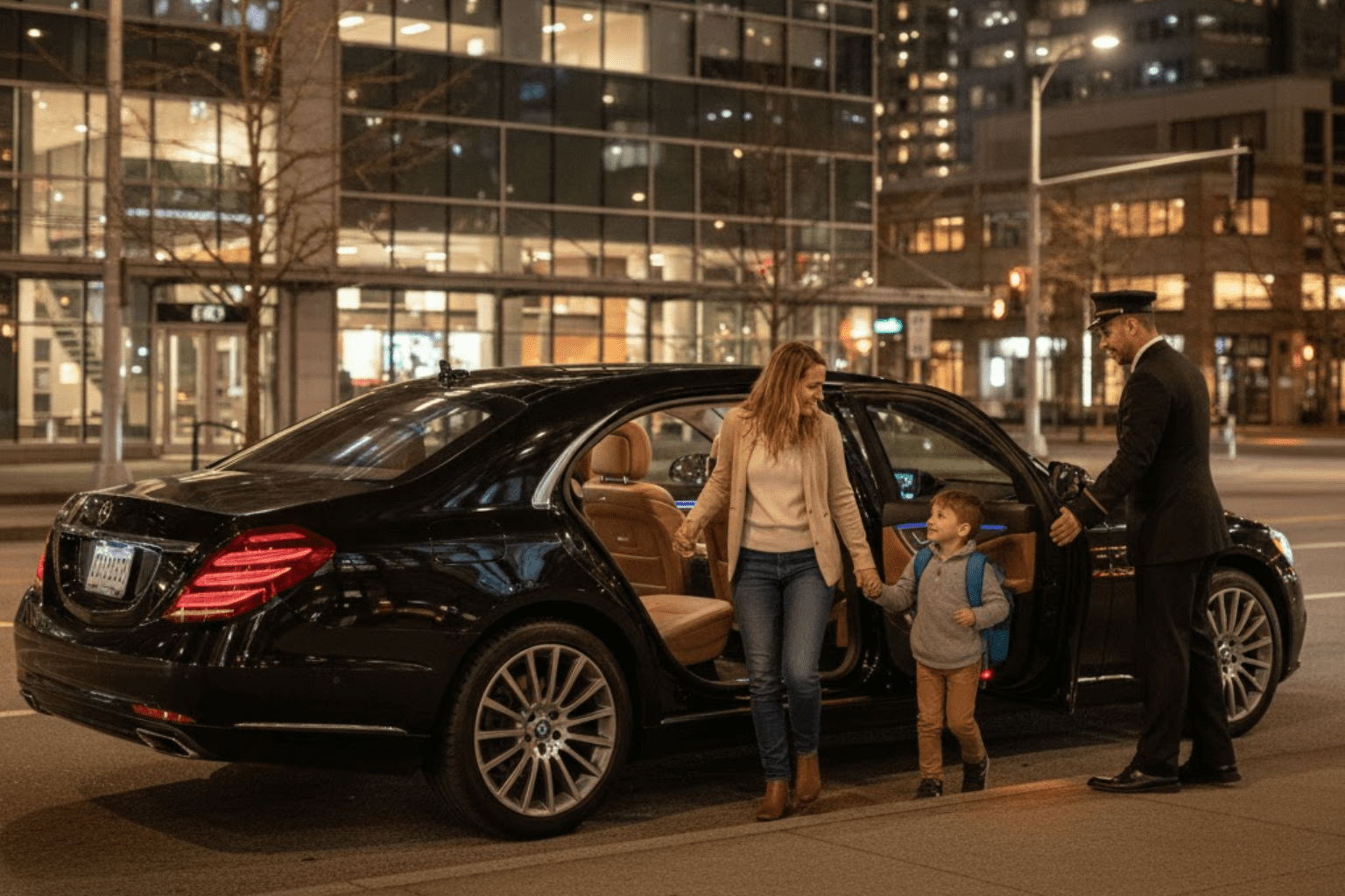 Eco-friendly luxury family transportation in Vancouver