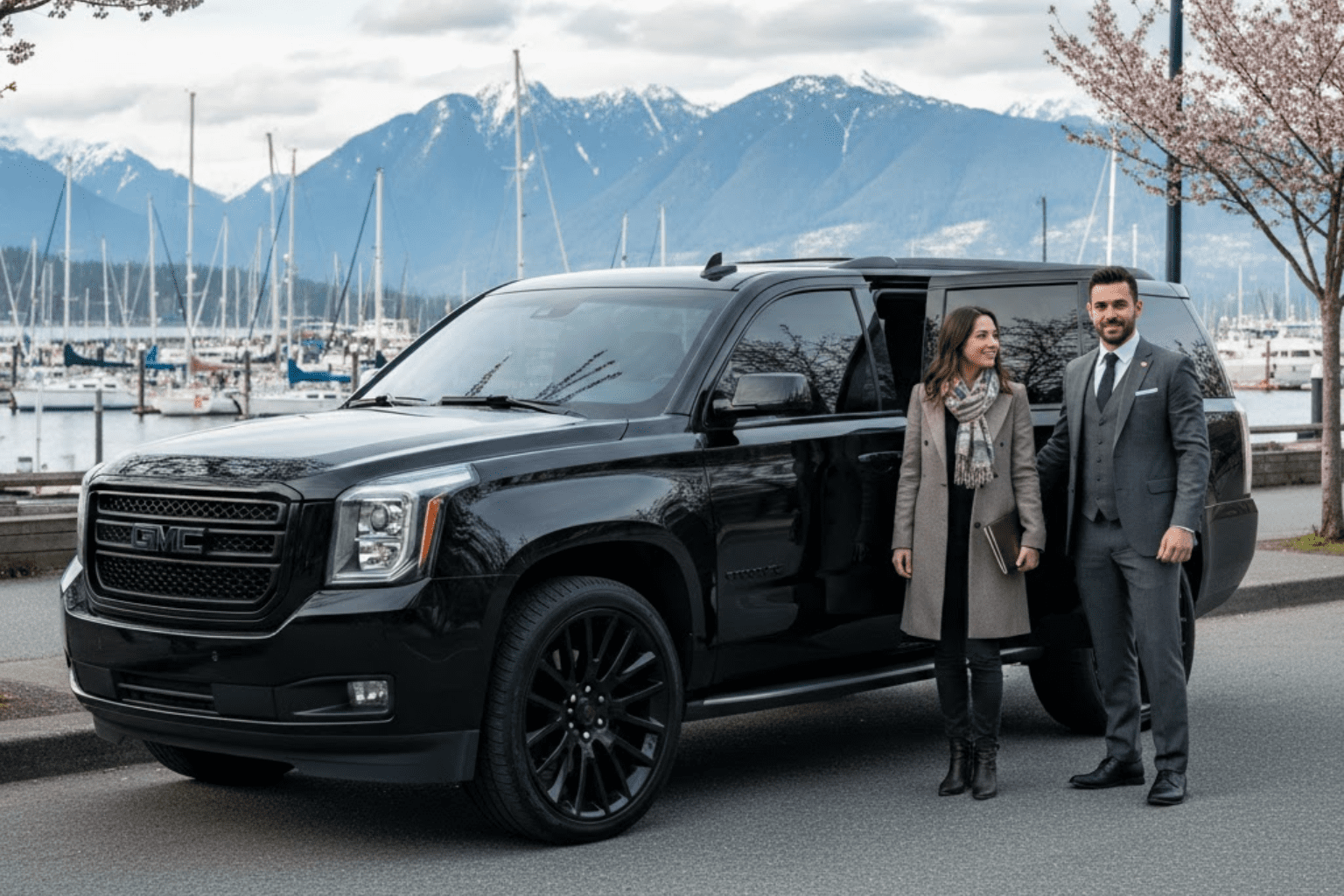 Executive SUV chauffeur service for Vancouver wine and craft beer tour
