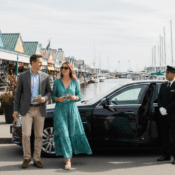 Luxury wine and craft beer tour in Vancouver with private chauffeur service near waterfront market