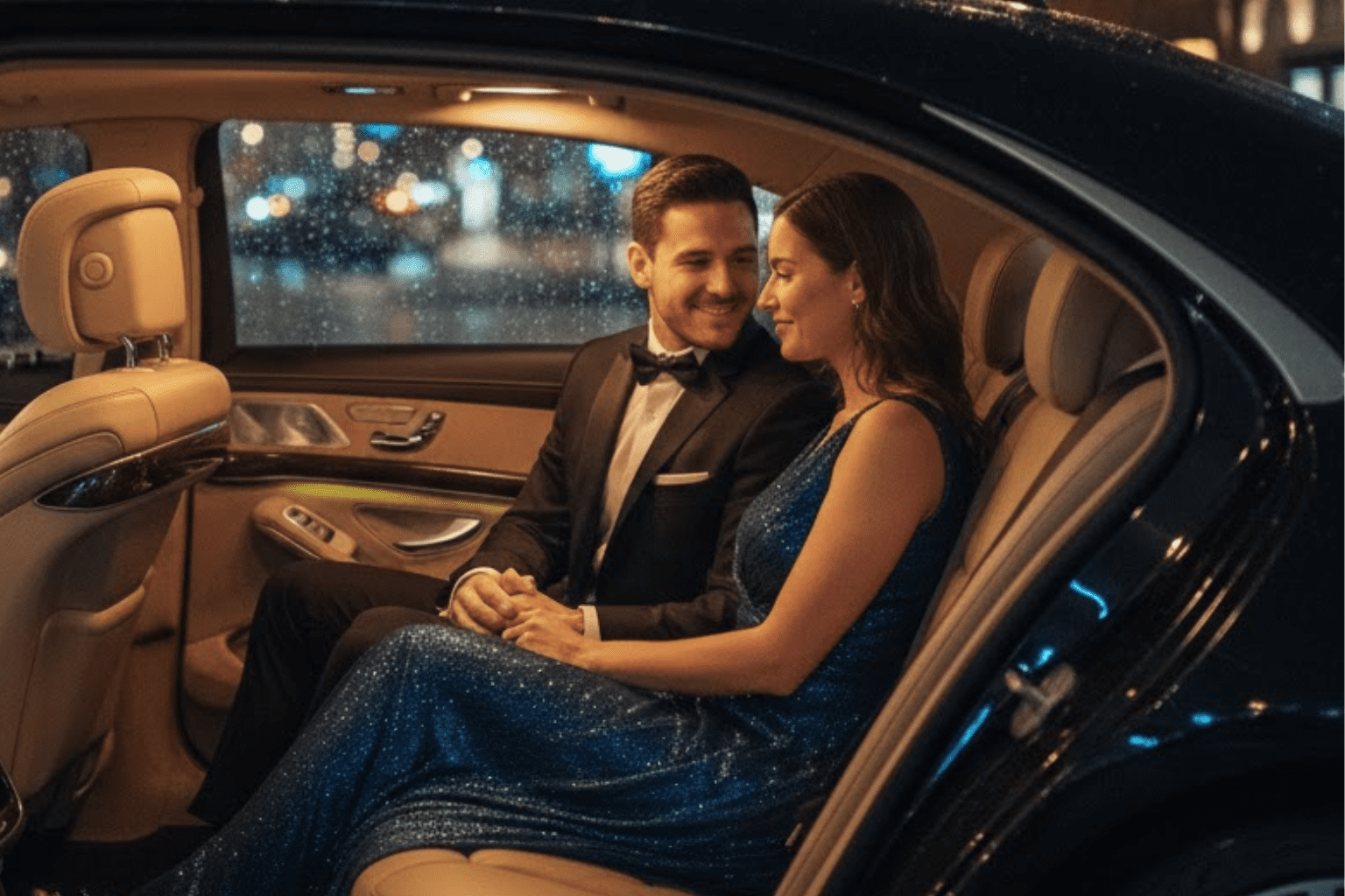 Romantic night ride in Vancouver for Valentine’s Day celebration