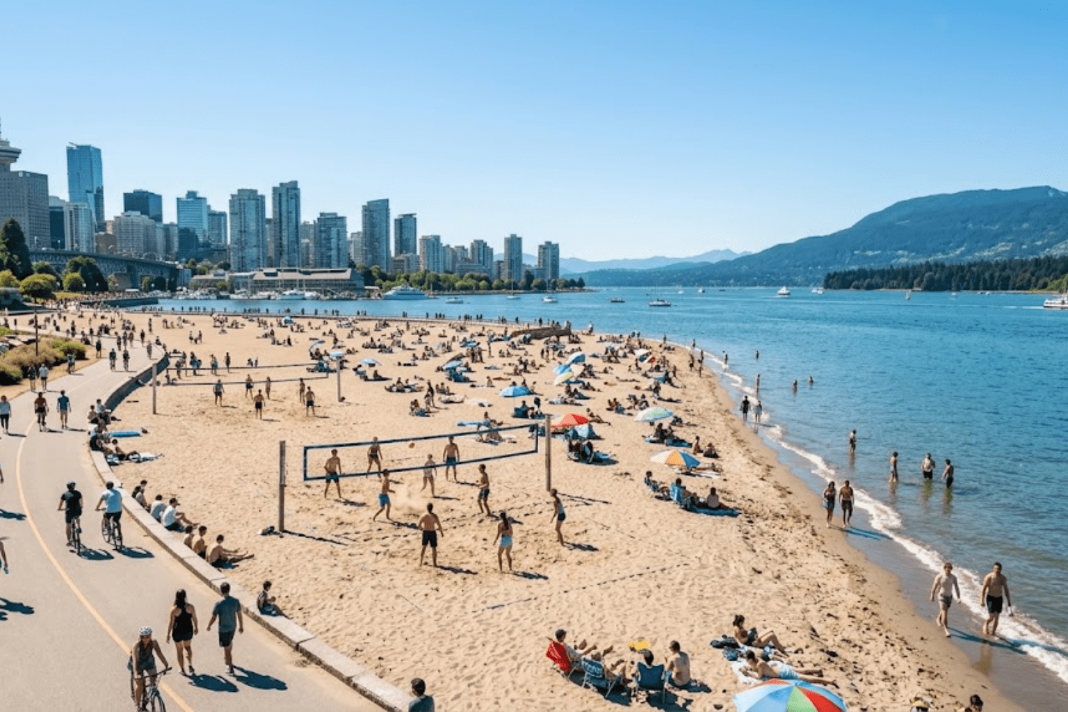 best things to do at English Bay Vancouver beach