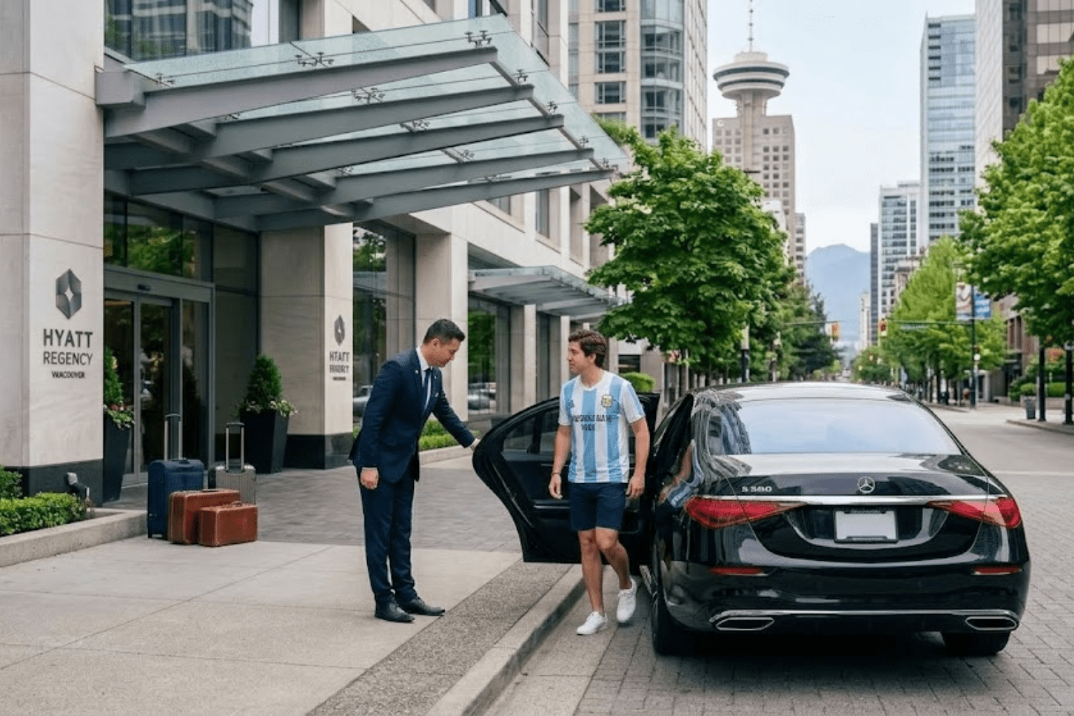 private chauffeur service in Vancouver during FIFA travel