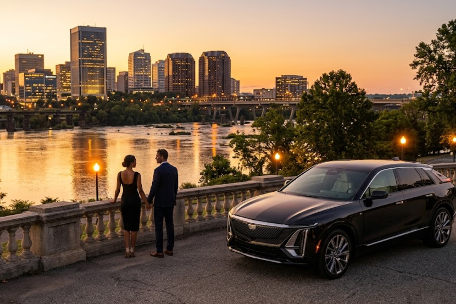 Richmond Couple Rides luxury romantic date experience in Richmond VA
